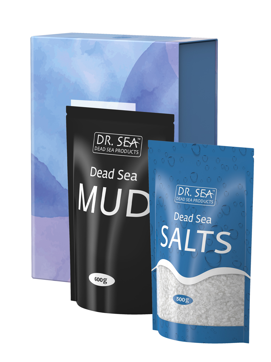 Подарочный набор Dr.Sea "ЦЕЛЕБНЫЕ ДАРЫ МЕРТВОГО МОРЯ"